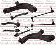 Front End Inner Outer Tie Rod Ends Lower Control Arms For Nissan Sentra 2013-19