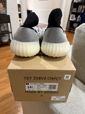 adidas Yeezy Boost 350 V2 CMPCT Panda IG9608 Primeknit Men's Sneakers White