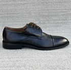 BRUNO MAGLI Aydin Cap Toe Derby Black Leather Shoes Men’s Size 12 US NEW