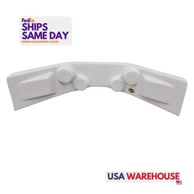 Dominator Race 910-WH, Dash Panel Curved White 30In W X 12In D X 6.5In Performan
