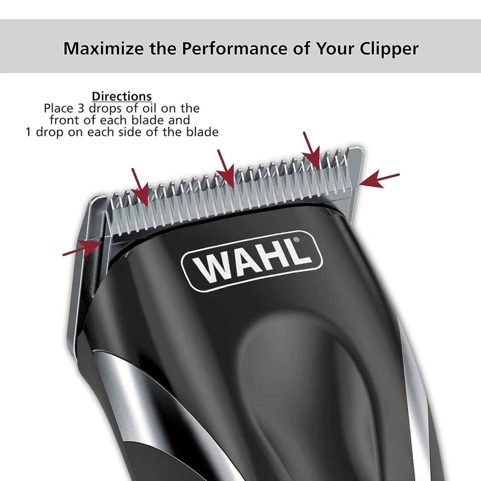 Wahl Premium Hair Clipper Blade Lubricating Oil for Clippers, Trimmers - Image 4 of 4