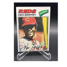 Topps 1977 Ken Griffey Cincinnati Reds #320 Base Set 