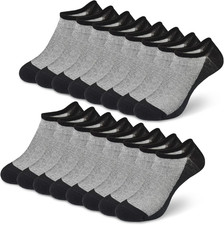 No Show Socks Men 8 Pairs Low Cut Ankle Socks Men Short Casual Sock