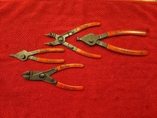 Blue Point Vintage Retaining Ring Pliers Set PR-37- 38- 349A & 12A  *Lot Of 4 