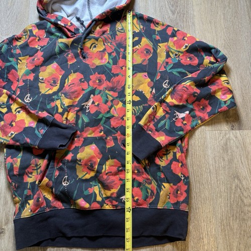 Nordstrom Cristina Martinez Floral Hoodie Pullover Gesichter Erwachsene Medium - Bild 6 von 7