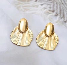 Zara Style GOLD or SILVER Geometric Bohemian Elegant cute Statement Earrings