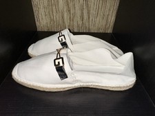 Manfield - Heren - Navy suède espadrilles - Maat 40