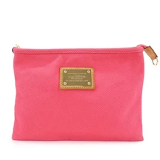 Louis Vuitton Antigua Canvas Pochette Plate GM M40065 Rose M40065 Auth Used F/S