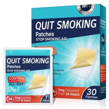 Quit Smoking Patches, Step 3 Stop Aids 7mg 3-7mg