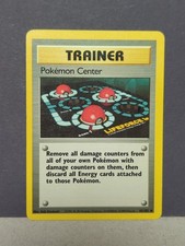 Pokémon Center Trainer Card Uncommon Base Set 85/102, 1999 LP