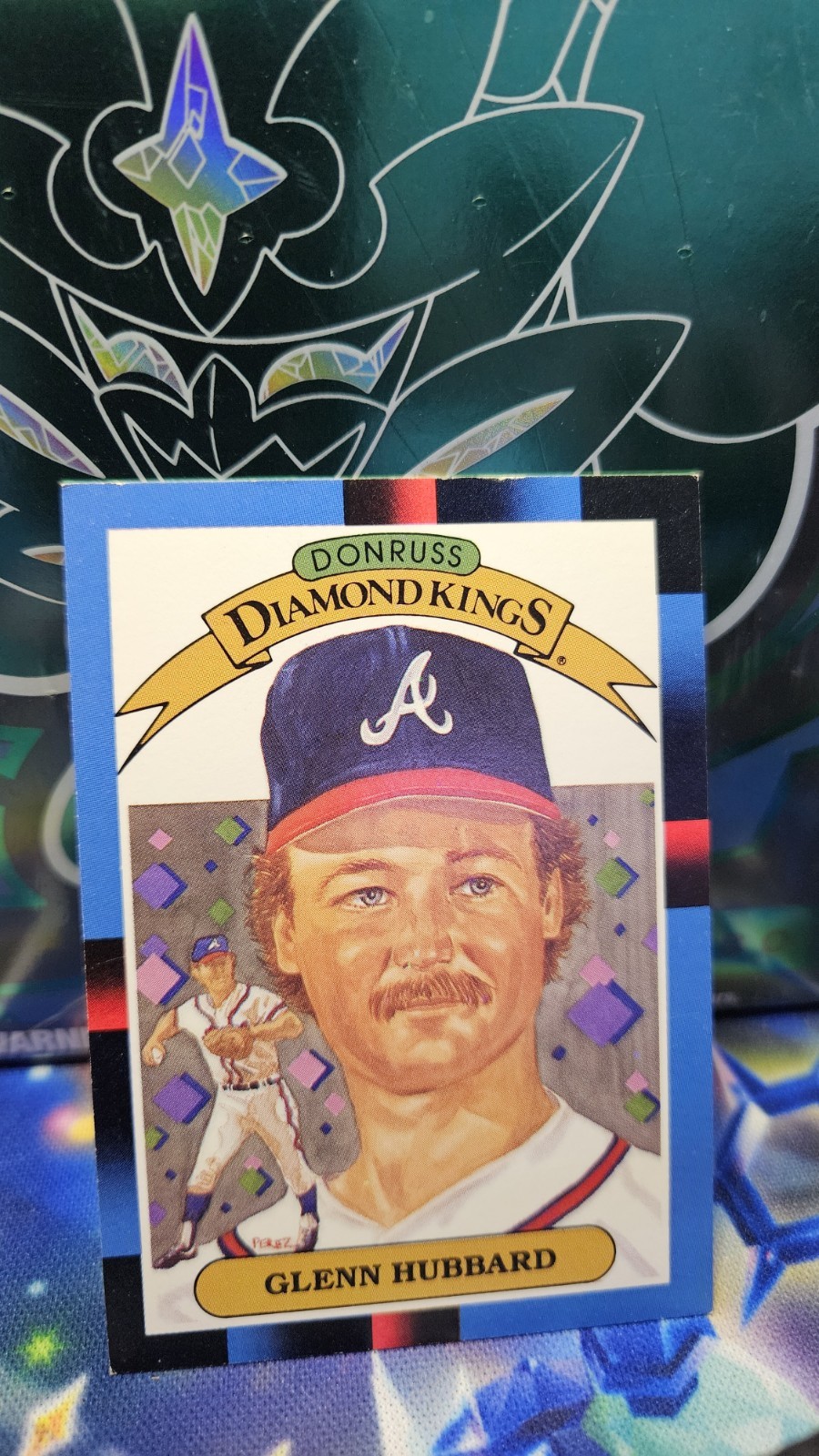 Glenn Hubbard 1988 Donruss Diamond Kings #22