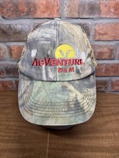 Vintage AgVenture Seed Farm Agriculture D&M Camo K-Product USA Made Snapback Hat