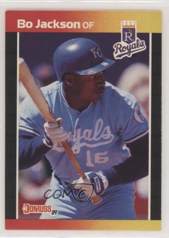 1989 Donruss Bo Jackson (*Denotes* on Back) #208 0or9