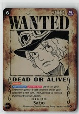 Sabo (120) (Wanted Poster) OP13-120 Carrying On His Will One Piece Foil NM