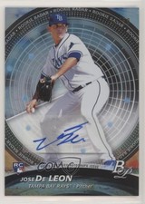 2017 Bowman Platinum Rookie Radar Auto /50 Jose De Leon #RR-JDL Auto no9