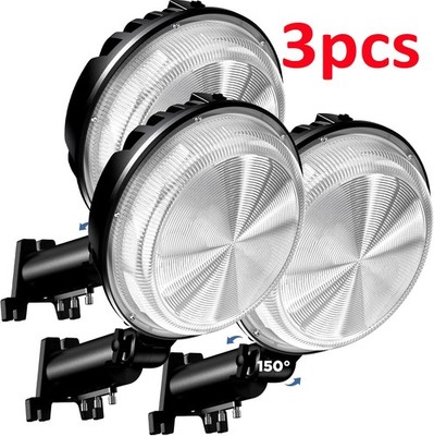 3×600W LED Barn Yard Street Outdoor Security Dusk to Dawn Waterproof Flood Light
