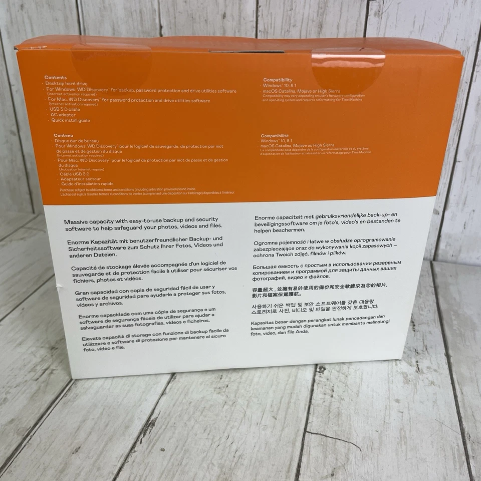 Western Digital 6TB WD My Book External Hard Drive HDD - WDBBGB0060HBK-NESN - Image 3 of 4