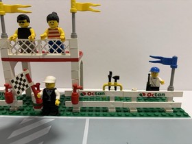 Lego 6551 Checkered Flag 500, Classic Town 1992, With Instructions
