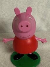 Peppa Pig Red Shirt Cartoon Action Figure Good Used Condition