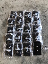 Black Dual Coax F Type Video Cable Jack Wall ...