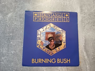 7'' Vinyl Single Savage Progress Tears of Love # Burning Bush 1984 Virgin