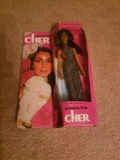 Mego Vintage 1976 12 1/4” GROWING HAIR CHER DOLL VGC w/ KEY & STAND  LOOK!!!!!!!