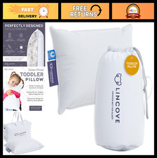 Canadian Down Toddler Pillow - Kids Travel, Nap Time, Crib Bed - 800 Fill Powe