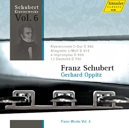98521 Gerhard Oppitz Schubert - Piano Works Volume 6 CD 98521 NEW