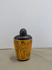 Vintage Snuff Bottle Shunga Erotic Art Japanese Asian Antique