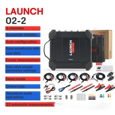 LAUNCH O2-2 Scopebox 4Channel USB DC Oscilloscope for X431 PRO3S+ V5.0/PAD V/VII