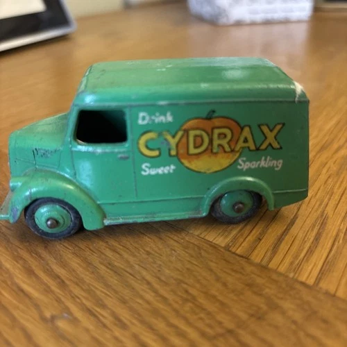 Vintage Dinky Toys 454 Trojan 15cwt Van Green 'Cydrax' Cider