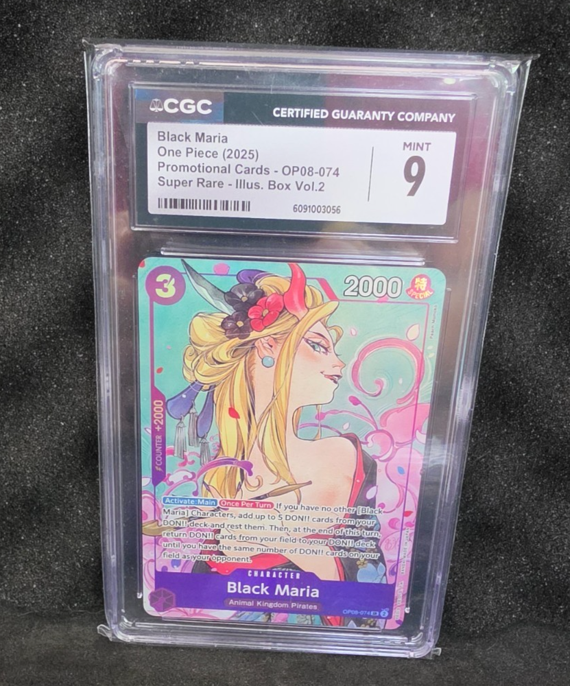 Black Maria (Illustration Box Vol.2) OP08-074 One Piece Promotion