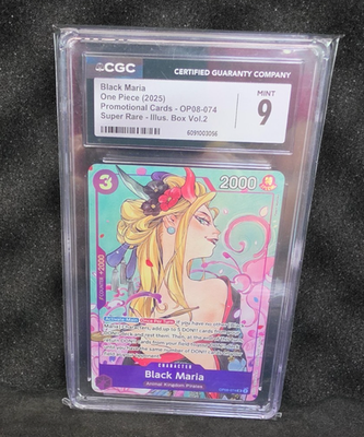 Black Maria (Illustration Box Vol.2) OP08-074 One Piece Promotion