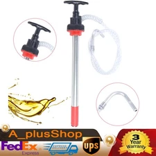 Fluid Oil Transfer Pump Hand Gear Oil Pump Dispenser Pump Anti-drip Nozzle USA