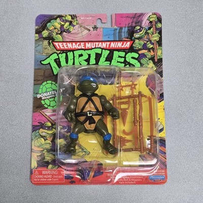TEENAGE MUTANT NINJA TURTLES DONATELLO LEONARDO  RARE ERROR CARD  PLAYMATES 2021