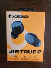 NIB Skullcandy Jib True 2 Wireless In-Ear Bluetooth Headphones Black S1JTW-P740