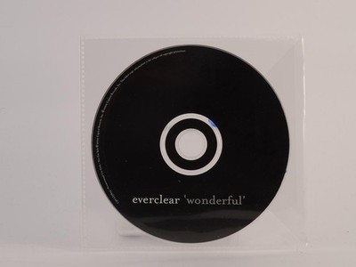 EVERCLEAR WONDERFUL WONDERFUL (Y1) 1 Track Promo CD Single including Plastic Sle