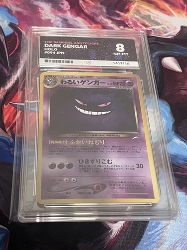Dark Gengar (Unlimited) graded ACE 8 for sale on eBay
