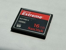 SanDisk Extreme 16GB 60MB/s UDMA CF Compact Flash Memory Card