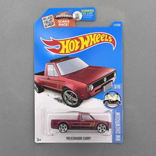 Hot Wheels VW VOLKSWAGEN CADDY Red pickup truck HW Showroom 3/10 113/250 2016