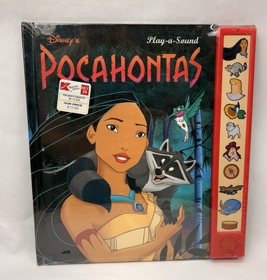Vintage 1990's Pocahontas Play-A-Sound HC Interactive Book, Disney, Sealed MIB