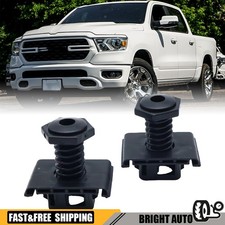 2 Pcs Adjustable Hood Bumper Buffer No.55276482ab Fit For Dodge For Ram 2500