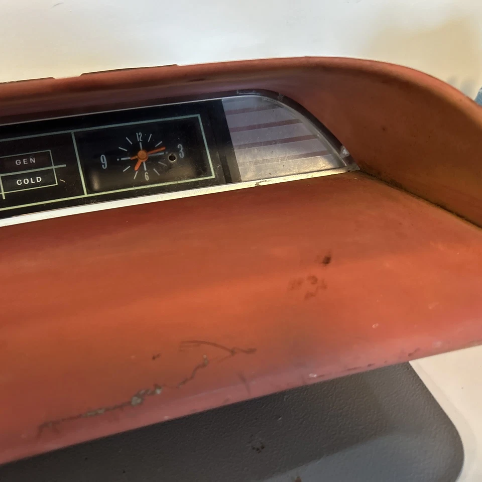 Chevy Impala 1963 tablero de instrumentos OEM velocímetro original usado GM arnés reloj Foto 4 de 4