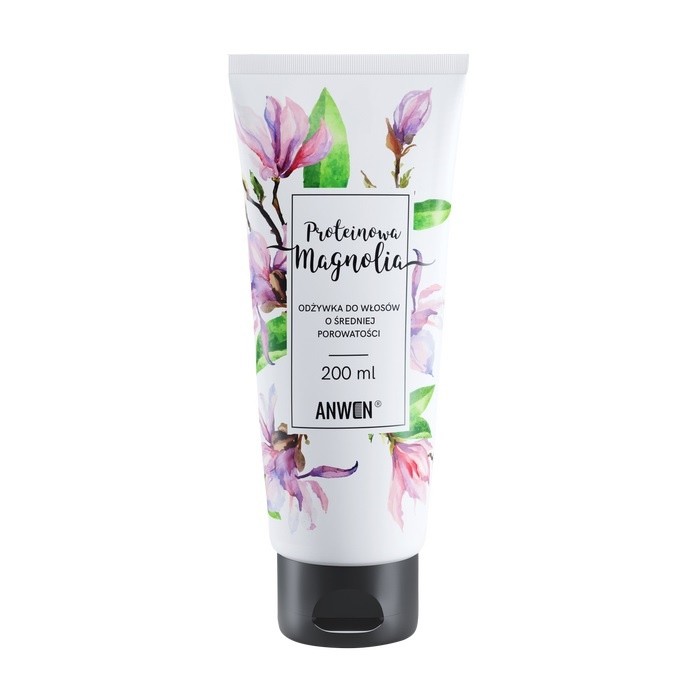 Anwen Protein Magnolia Rebuilding Conditioner Medium Porosity Hair 200ml - Image 2