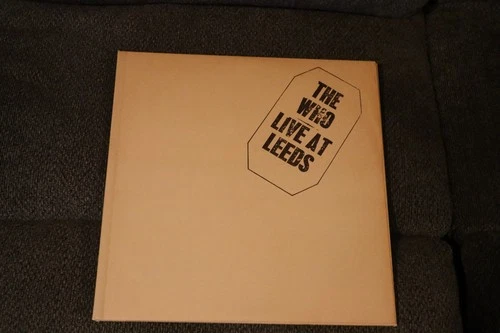 The Who Live at Leeds 3 LP Vinyl Deluxe Half Speed Mastering