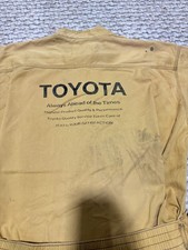 Vintage Toyota Shibuya TRD Script Mechanic Coverall Dirty