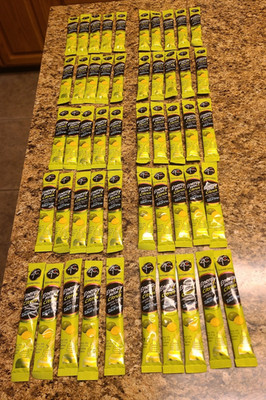 4C Energy Rush Stix CITRUS Flavor Water Packets - 50 CT - NEW STOCK - SHIPS FAST