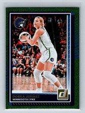 2025 Donruss WNBA #35 Dorka Juhasz Green Shimmer Basketball