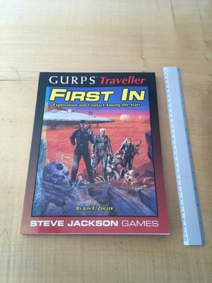 GURPS Traveller First In - 1999 1st Ed - Steve Jackson Games - UNGELESEN & TADELLOS
