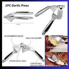 Garlic Press Easy to Squeeze and Clean Garlic Crush